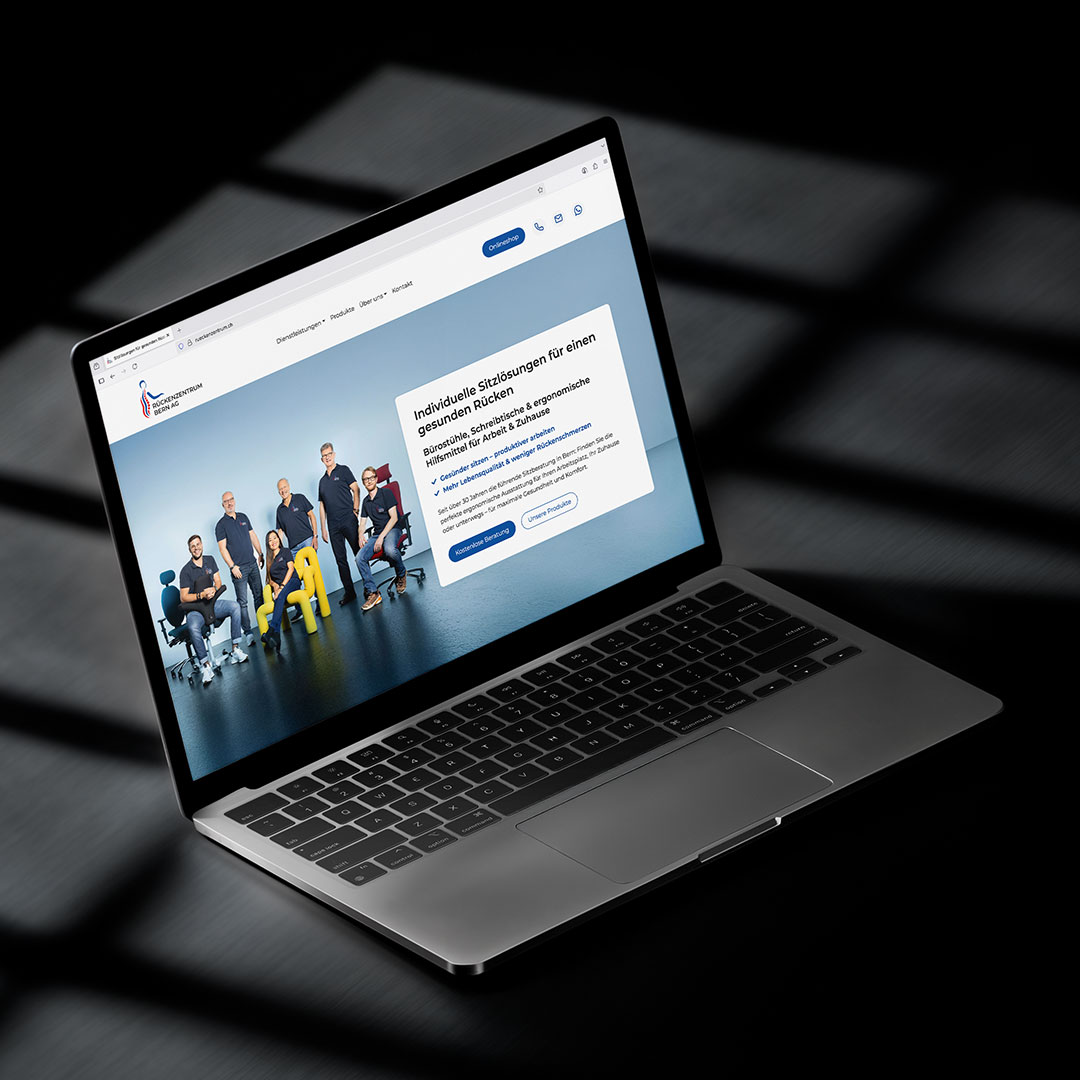 Corporate Website, die&nbsp;sitzt