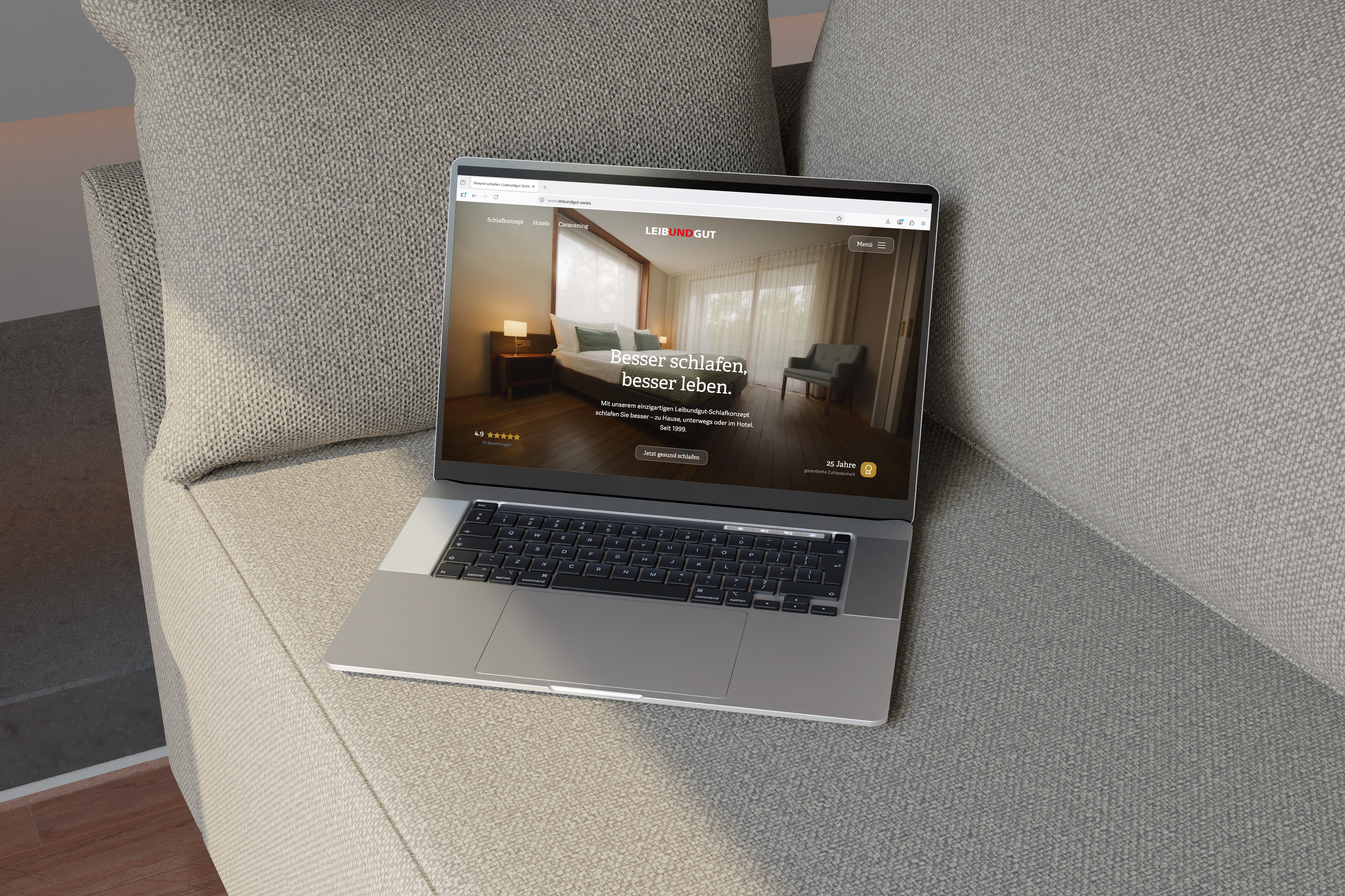 Leibundgut Schlaf- und Rückenzentrum AG – Neue Website für ein Schlaf- und Rückenzentrum | Projekt der Webagentur aus Thun & Bern
